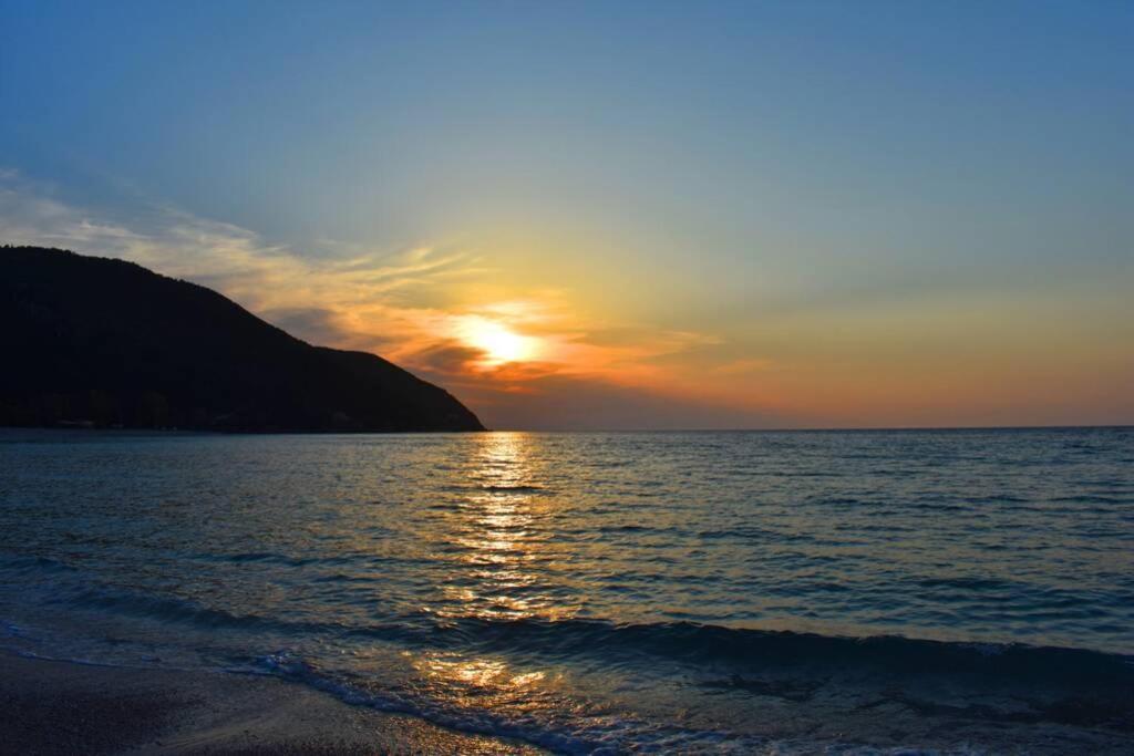 Villa Sunset Lefkas Agios Ioannis  Bagian luar foto