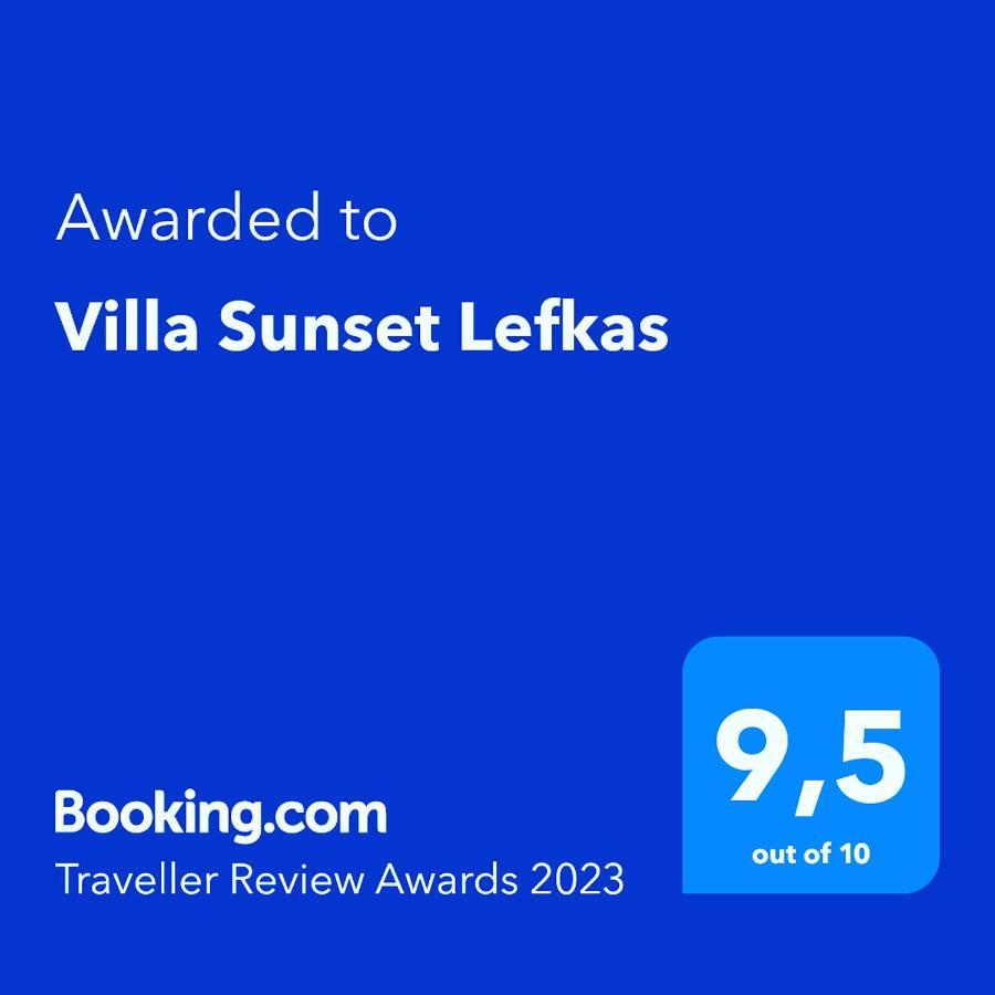 Villa Sunset Lefkas Agios Ioannis  Bagian luar foto